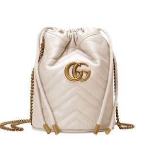 GG MARMONT MINI BUCKET BAG